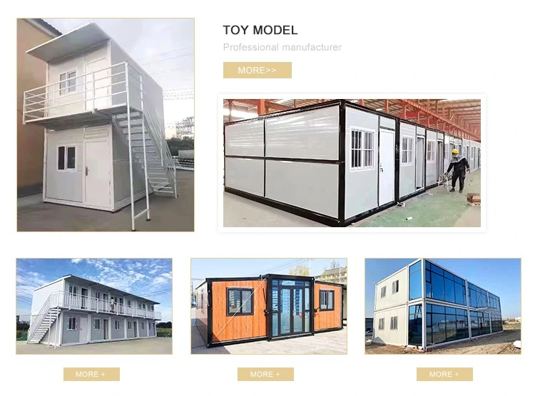 Modern Price 20FT Foldable Expandable Steel Luxury Living Shipping Movable Portable Prefabricated Mobile Modular Tiny Prefab Container Villa Office House Home