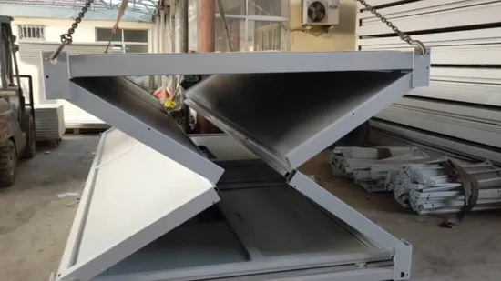 4 Min Prefabricated/Prefab Flat Pack Tiny Portable Mobile Garden Ready Made Wooden Foldable Folding Container Cabin/Office/House