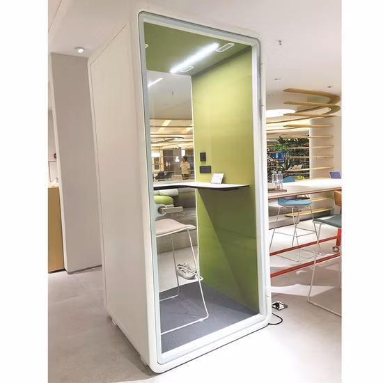 Soundproof Indoor Mobile Work Space Office Pod Meeting Work Pods